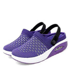 Women Walking Shoes Air Cushion Slip-On Shoes