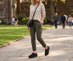 Women Walking Shoes Air Cushion Slip-On Shoes